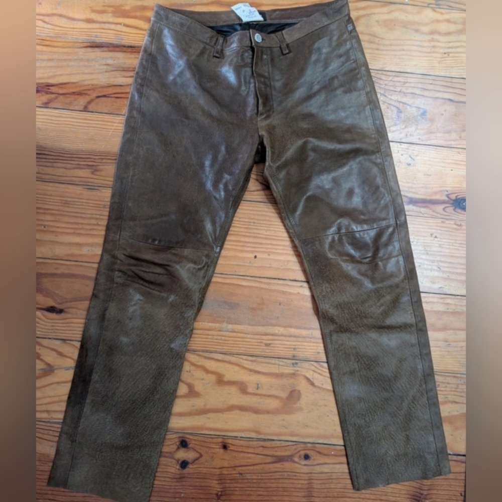 A.P.C. Leather Pants Y2k